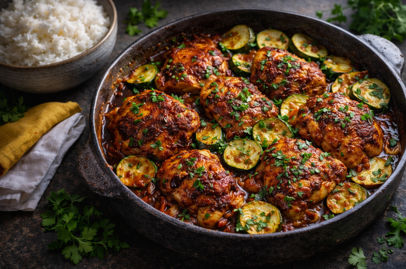 Easy Chicken Zucchini Bake Recipe